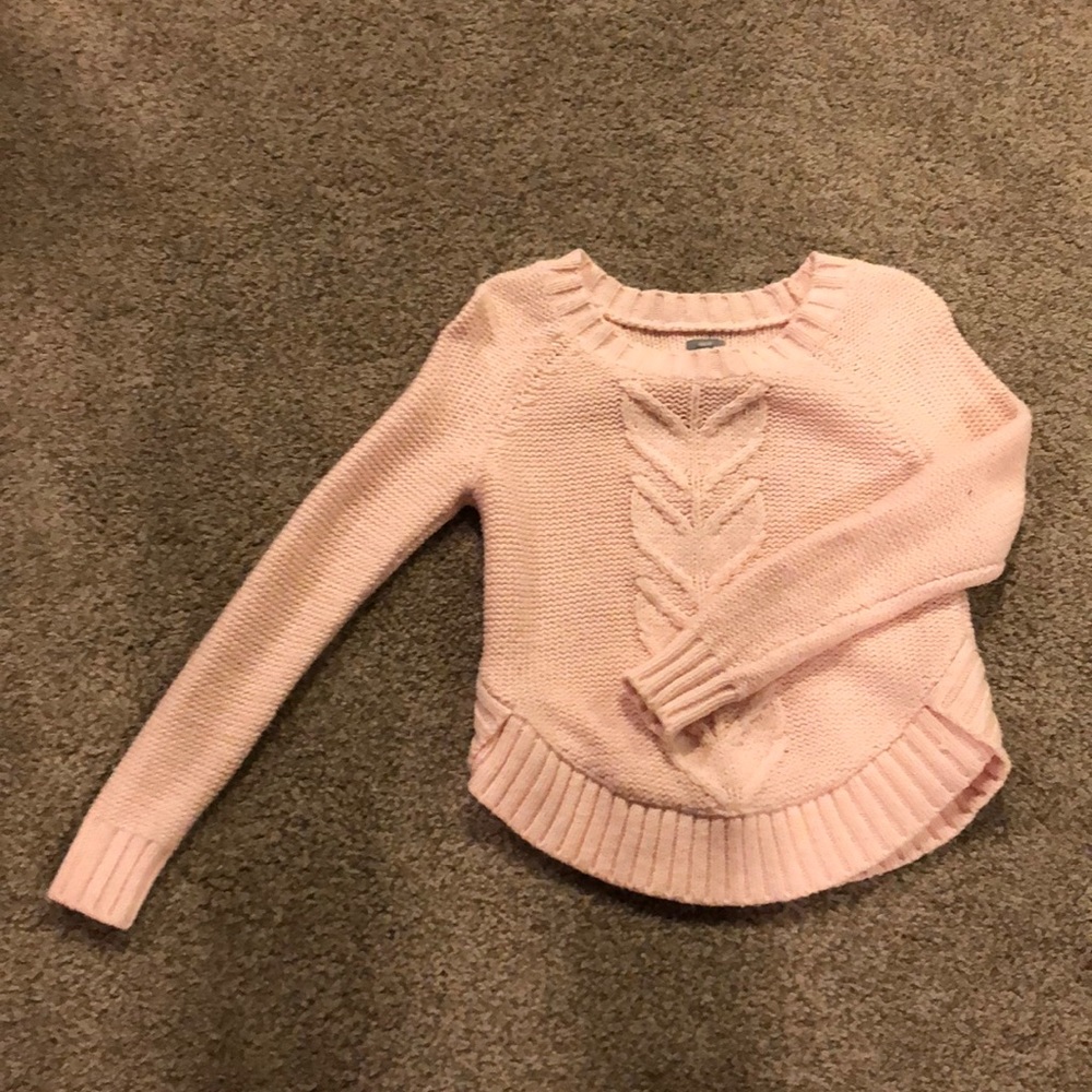 Light Pink Knit Sweater